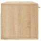 Preview: Wandschrank Sonoma-Eiche 100x36,5x35 cm Holzwerkstoff