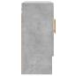 Preview: Wandschrank Betongrau 60x31x70 cm Holzwerkstoff
