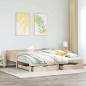 Preview: ARDEBO.de - Tagesbett Ausziehbar mit Schubladen ohne Matratze 80x200 cm