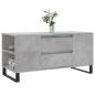 Preview: Couchtisch Betongrau 102x44,5x50 cm Holzwerkstoff