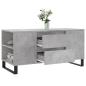 Preview: Couchtisch Betongrau 102x44,5x50 cm Holzwerkstoff