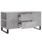 Preview: Couchtisch Betongrau 102x44,5x50 cm Holzwerkstoff
