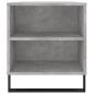 Preview: Couchtisch Betongrau 102x44,5x50 cm Holzwerkstoff