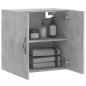 Preview: Wandschrank Betongrau 60x31x60 cm Holzwerkstoff