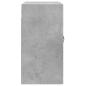 Preview: Wandschrank Betongrau 60x31x60 cm Holzwerkstoff