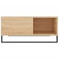 Preview: Couchtisch Sonoma-Eiche 80x80x36,5 cm Holzwerkstoff