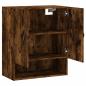 Preview: Wandschrank Räuchereiche 60x31x70 cm Holzwerkstoff