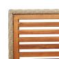 Preview: Outdoor-Stühle 4 pcs Creme, Braun