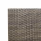 Preview: Outdoor-Stühle 4 pcs Grau, Braun