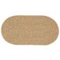 Preview: Teppich Braun 80 x 150 cm PP