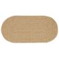 Preview: Teppich Braun 100 x 200 cm PP