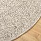 Preview: Teppich Cremefarben 120 x 170 cm PP
