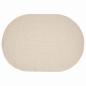 Preview: Teppich Cremefarben 140 x 200 cm PP