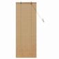 Preview: Fensterjalousien und -schattierungen Hellbraun 60 x 160 cm