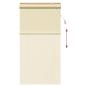 Preview: Rollo Natur 120 x 220 cm Bambus