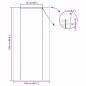 Preview: Rollo Natur 120 x 220 cm Bambus