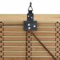 Preview: Fensterjalousien & -schatten Hellbraun 60 x 160 cm Bambus