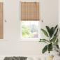 Preview: ARDEBO.de - Fensterjalousien & -schatten Hellbraun 80 x 160 cm Bambus
