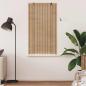 Preview: Fensterjalousien & -schatten Hellbraun 80 x 160 cm Bambus