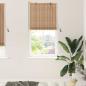 Preview: ARDEBO.de - Fensterjalousien & -schatten Hellbraun 80 x 220 cm Bambus