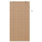 Preview: Fensterjalousien & -schatten Hellbraun 110 x 220 cm Bambus
