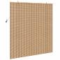 Preview: Fensterjalousien & -schatten Hellbraun 140 x 160 cm Bambus