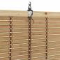 Preview: Fensterjalousien & -schatten Hellbraun 150 x 160 cm Bambus