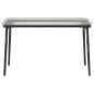 Preview: Gartentisch Schwarz 80 x 40 x 45 cm Poly Rattan