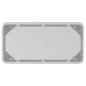 Preview: Gartentisch Schwarz 80 x 40 x 45 cm Poly Rattan