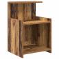 Preview: Bettschrank Altholz 40 x 35 x 60 cm Spanplatte