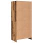 Preview: Kleiderschrank Altes Holz 82,5 x 51,5 x 180 cm Holzwerkstoff