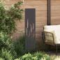 Preview: Garten dekoratives Panel Schwarz 32 x 140 cm