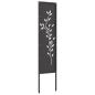 Preview: Garten dekoratives Panel Schwarz 32 x 140 cm
