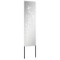 Preview: Garten dekoratives Panel Silber 32 x 140 cm