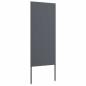 Preview: Garten dekoratives Panel Anthrazit 50 x 140 cm