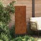 Preview: Garten dekoratives Panel Rostig 50 x 140 cm Wetterstahl