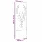 Preview: Garten dekoratives Panel Rostig 50 x 140 cm Wetterstahl