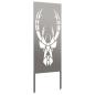 Preview: Garten dekoratives Panel Rostig 50 x 140 cm Wetterstahl