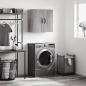 Preview: ARDEBO.de - Wandschrank Grau Sonoma 60x31x60 cm Holzwerkstoff