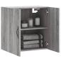 Preview: Wandschrank Grau Sonoma 60x31x60 cm Holzwerkstoff