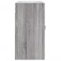 Preview: Wandschrank Grau Sonoma 60x31x60 cm Holzwerkstoff