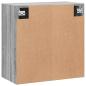 Preview: Wandschrank Grau Sonoma 60x31x60 cm Holzwerkstoff