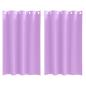 Preview: Vorhänge mit Vorhängen 2 pcs Lila 175 x 140 cm Polyester