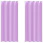 Preview: Vorhänge mit Vorhängen 2 pcs Lila 225 x 140 cm Polyester