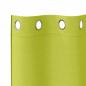 Preview: Vorhänge mit Vorhängen 2 pcs Apfelgrün 175 x 140 cm Polyester