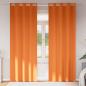 Preview: ARDEBO.de - Vorhänge 2 pcs Leuchtendes Orange 245 x 140 cm Polyester
