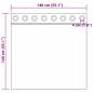 Preview: Vorhänge mit Vorhängen 2 pcs Baby Pink 140 x 140 cm Polyester