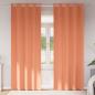 Preview: ARDEBO.de - Vorhänge mit Vorhängen 2 pcs Terrakotta 260 x 140 cm Polyester