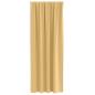 Preview: Vorhänge mit Vorhängen 2 pcs Beige 225 x 140 cm Polyester