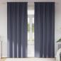 Preview: ARDEBO.de - Vorhänge mit Vorhängen 2 pcs Anthrazit 260 x 140 cm Polyester